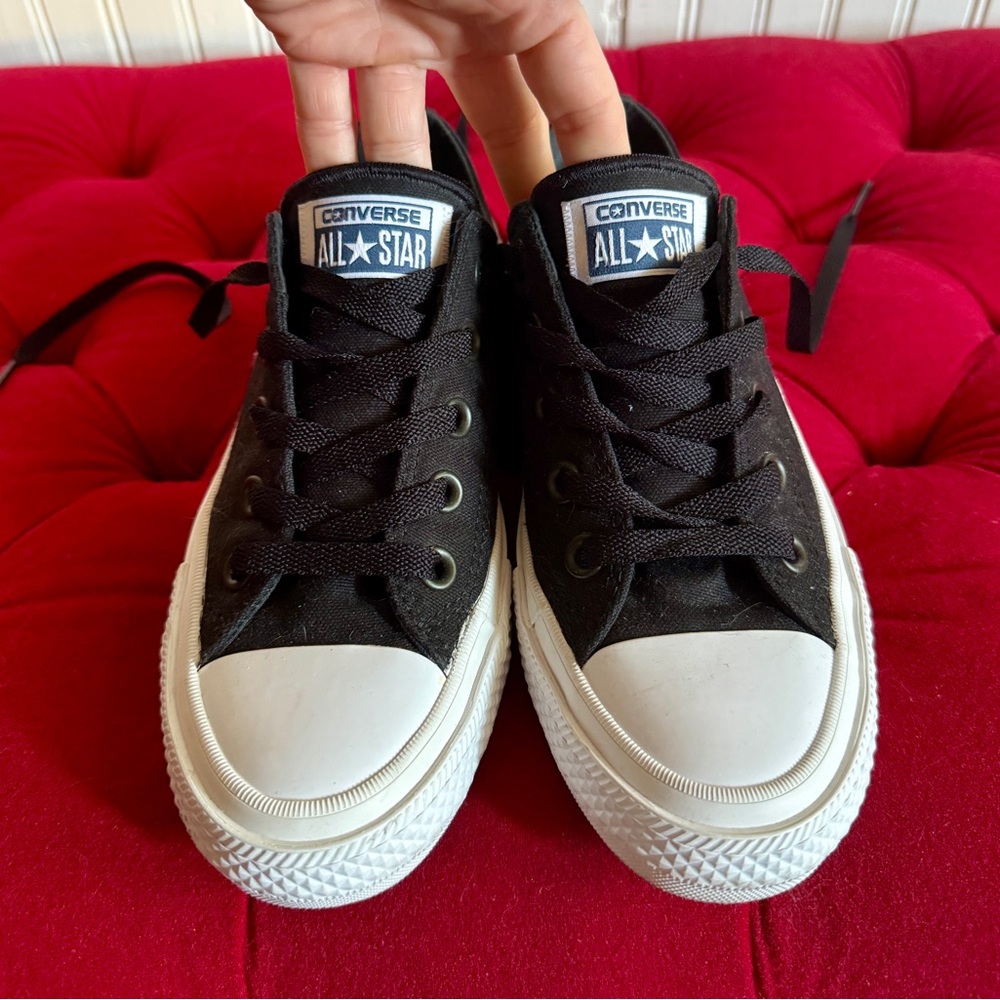 Converse Chuck Taylor Black and White Sneakers